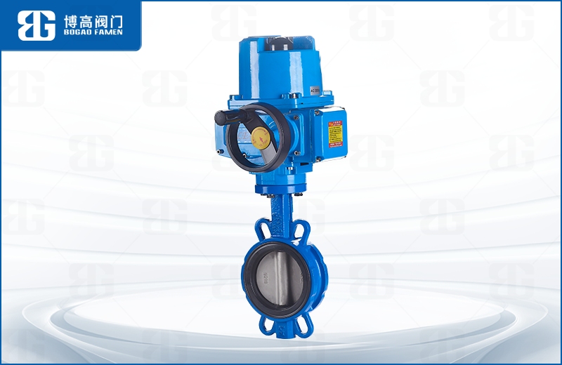 電動(dòng)對夾式(shi)中線蝶(dié)閥