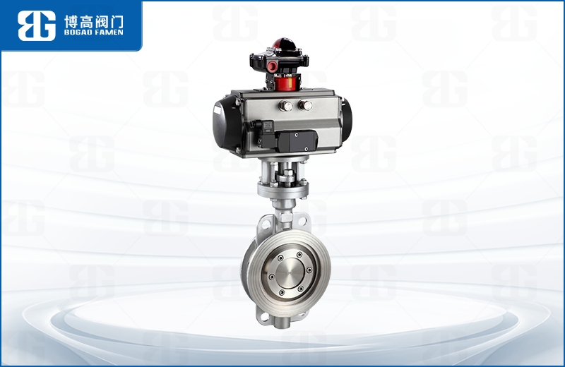 氣動(dong)硬密封(fēng)對夾蝶(dié)閥