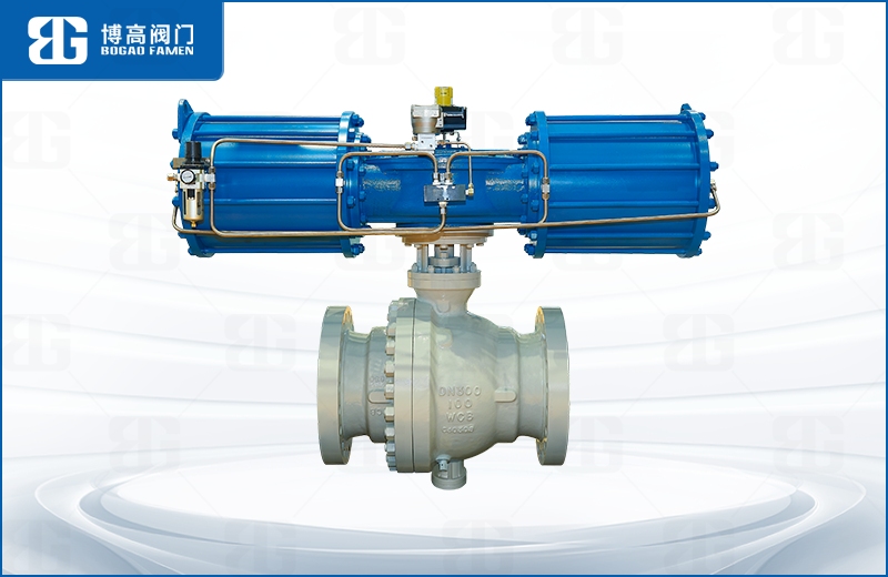 氣動(dong)鑄鋼固定(ding)式球閥
