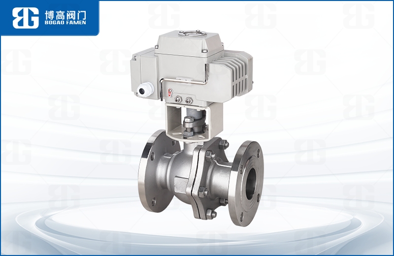 電動不鏽(xiu)鋼浮動球(qiu)閥