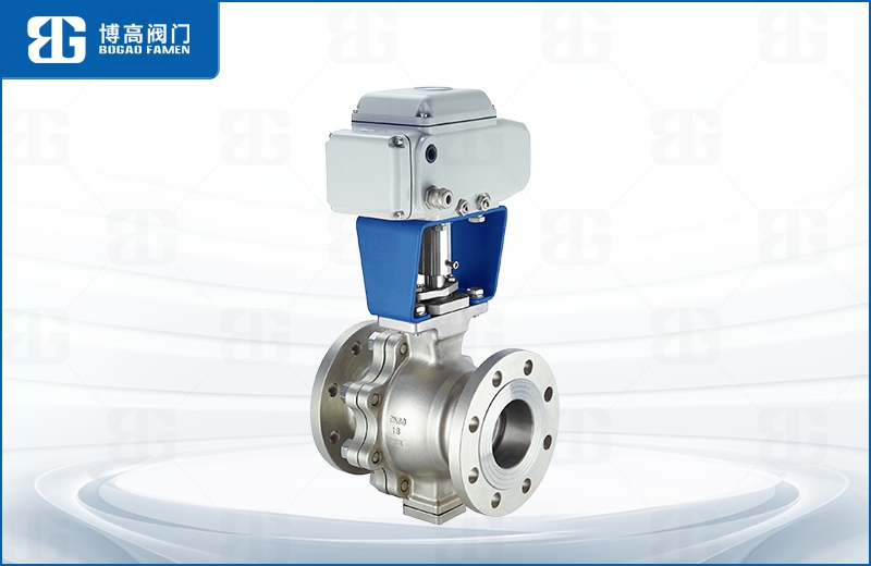 電動O型切(qie)斷球閥