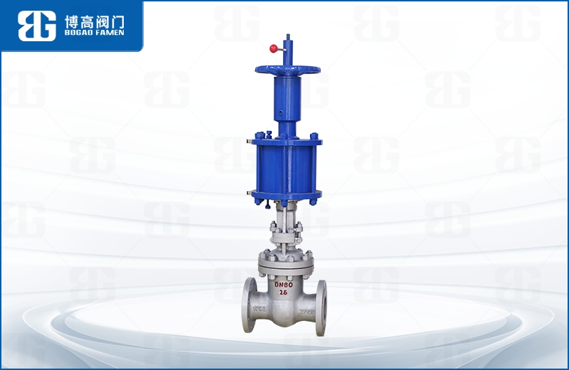 氣動(dong)法蘭閘閥(fa)